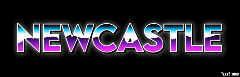 Newcastle Effetto testo