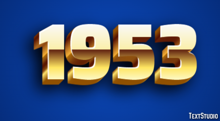 1953 Effetto testo