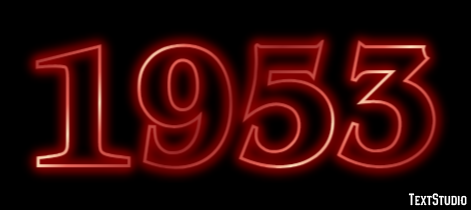 1953 Effetto testo
