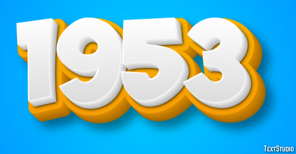 1953 Effetto testo
