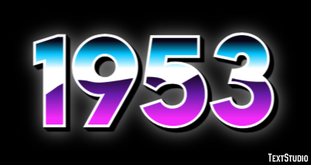 1953 Effetto testo