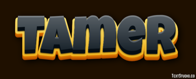 Tamer Effetto testo