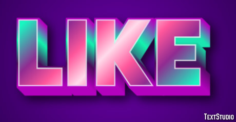 Like Text Effect
