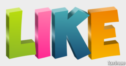 Like Text Effect