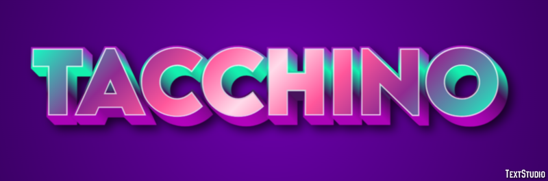Tacchino Effetto testo
