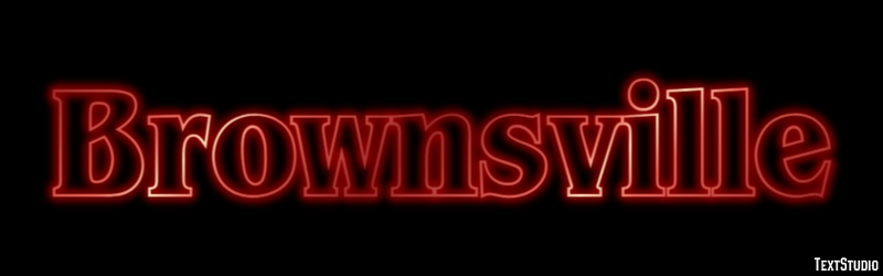 Brownsville Efekt tekstowy