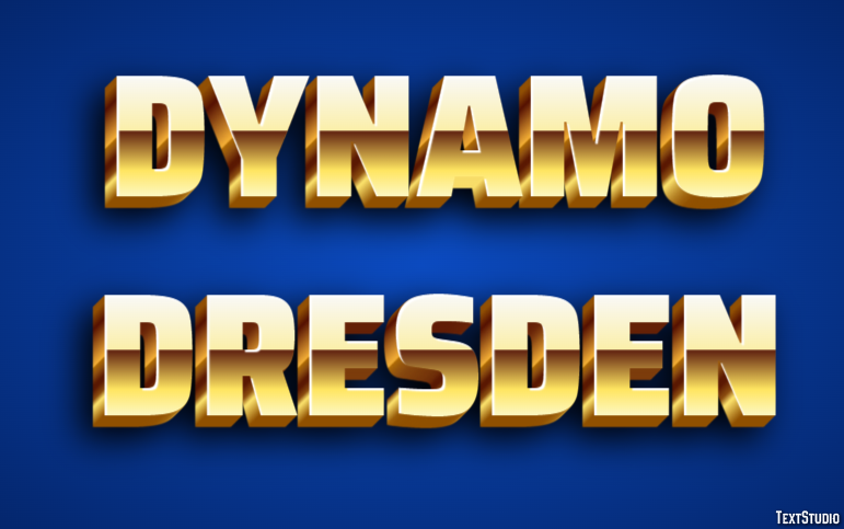 Dynamo Dresden Effetto testo