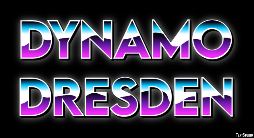 Dynamo Dresden Texteffekt