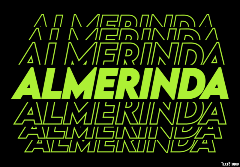 Almerinda Tekst effect
