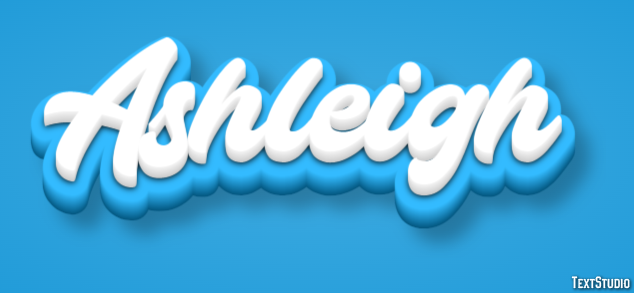 Ashleigh Tekst Effect