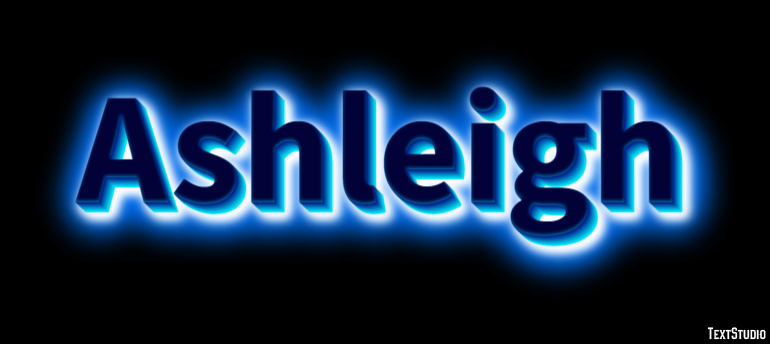 Ashleigh Effet de Texte