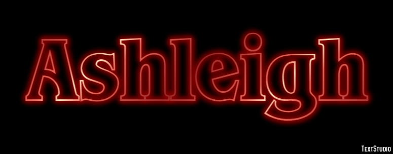 Ashleigh Efecto de Texto