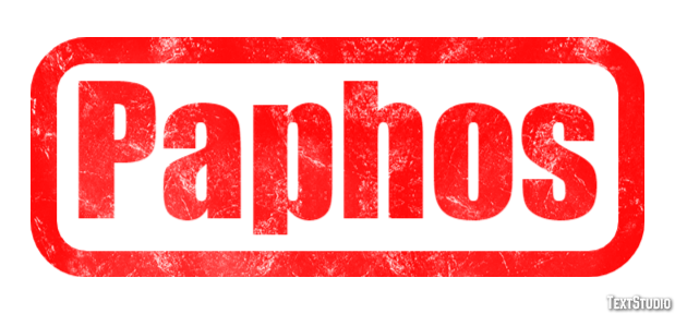 Paphos Efekt tekstowy