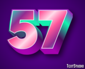 57 Efekt tekstowy
