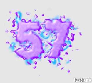 57 Texteffekt