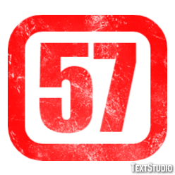 57 Texteffekt