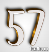 57 Efekt tekstowy