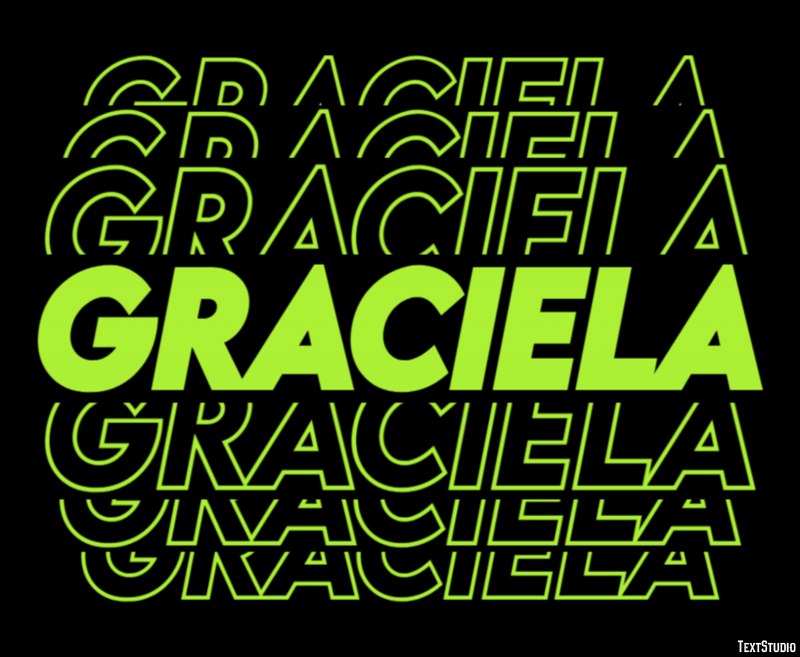 Graciela Efecto de Texto