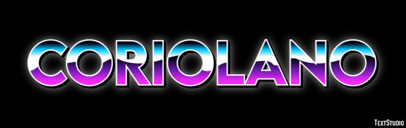 Coriolano Text Effect