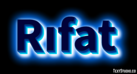 Rıfat Text Effect