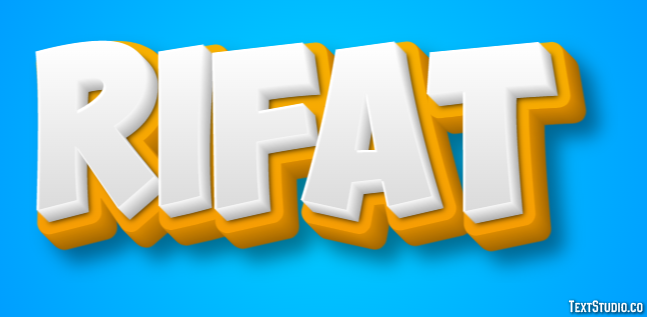 Rıfat Text Effect