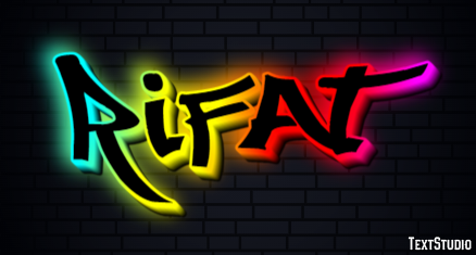 Rıfat Text Effect