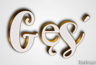 Gęś Efekt tekstowy