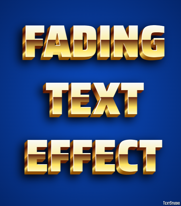 Fading Text Effect Text Effect