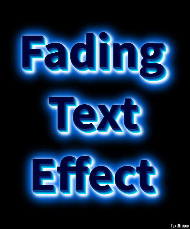 Fading Text Effect Text Effect