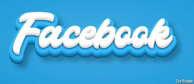 Facebook Text effect