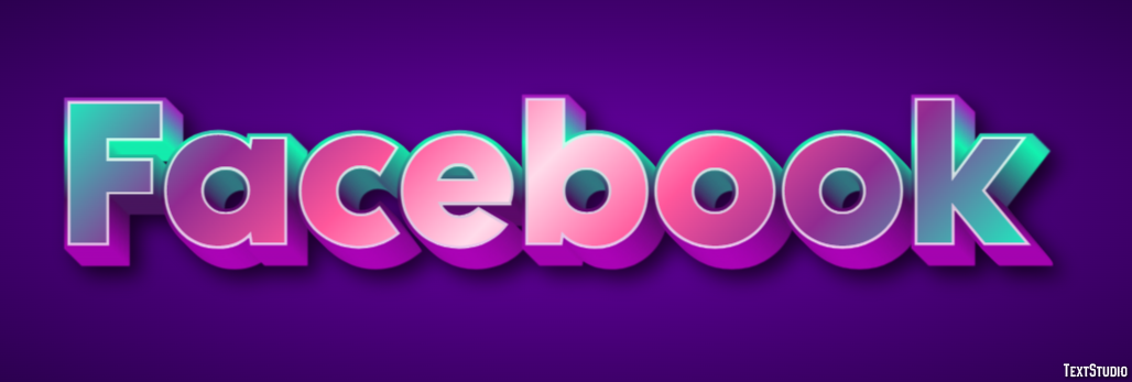 Facebook Text effect