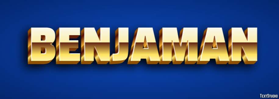 Benjaman Text effect