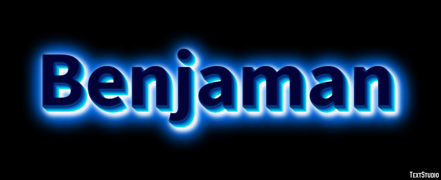 Benjaman Text effect