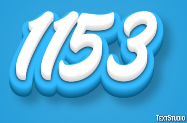 1153 Efeito de texto