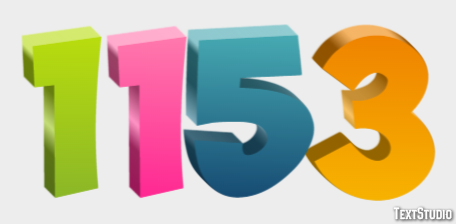 1153 Efeito de texto