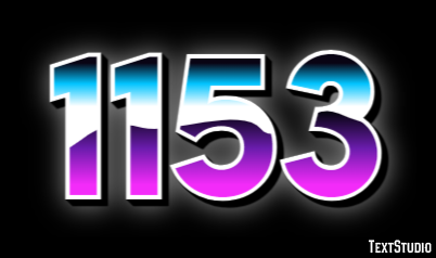 1153 Efeito de texto
