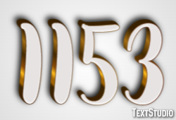 1153 Efeito de texto
