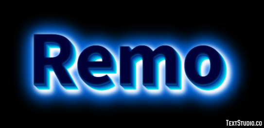 Remo Effetto testo