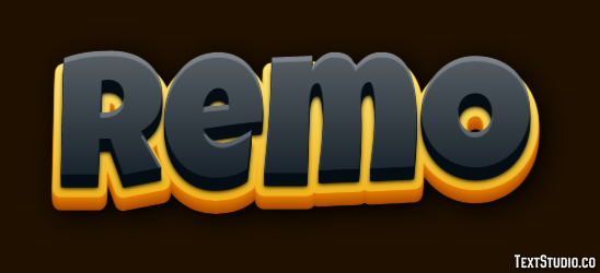 Remo Effetto testo