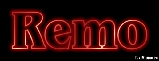 Remo Effetto testo