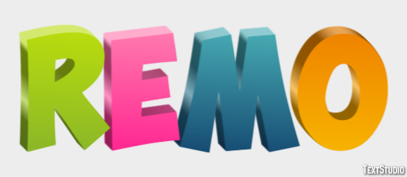 Remo Effetto testo