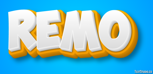 Remo Effetto testo
