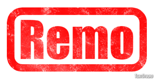 Remo Effetto testo