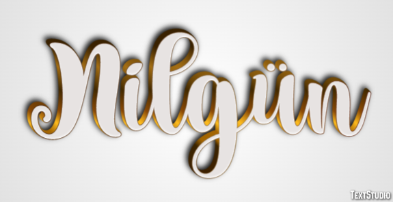 Nilgün Efecto de Texto