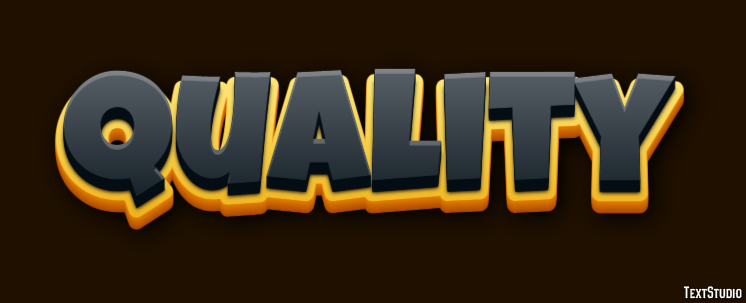 Quality テキスト効果
