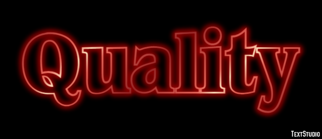 Quality テキスト効果