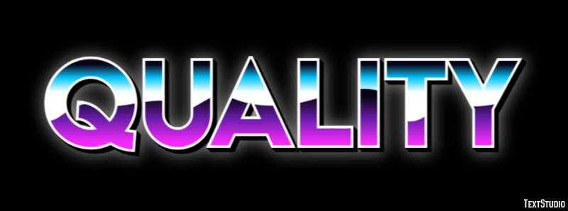 Quality テキスト効果
