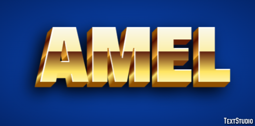 Amel Texteffekt