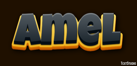 Amel Texteffekt