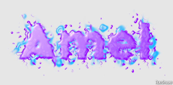 Amel Texteffekt